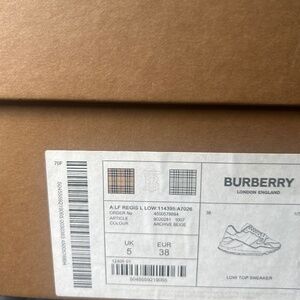 Burberry sneakers